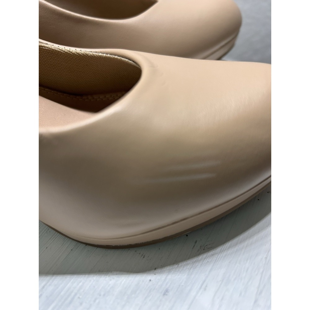 Chelsea Moreland Heels Womens 8.5M Glamour Pump Beige Nude EUC - Picture 10 of 11